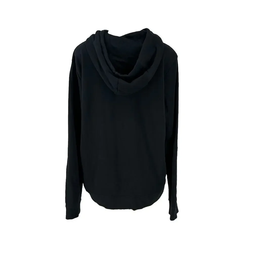 Nike XL Women's Sportswear Club Fleece Pullover Hoodie black DQ5793 S28v